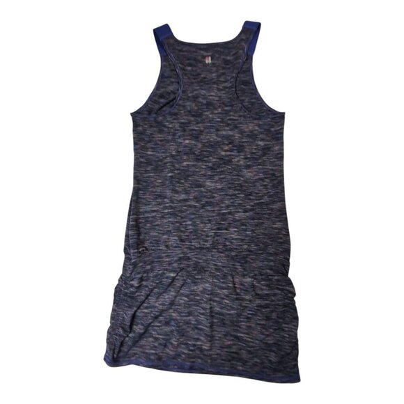 Sweaty Betty Tank Space Dye Seamless Ruched Multicolor Pattern Blue Womens XS - Picture 1 of 7